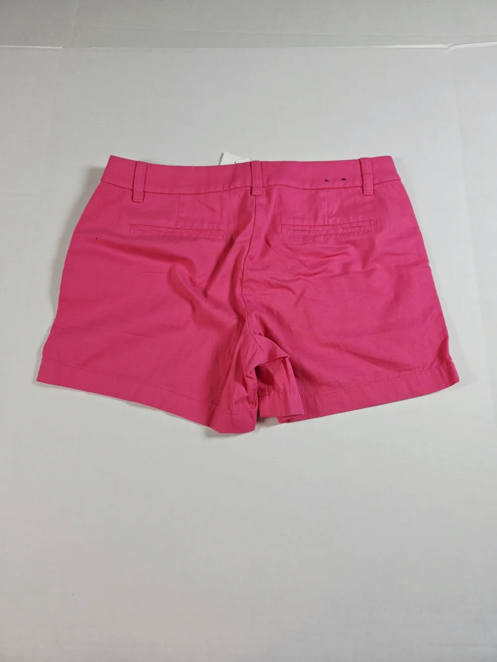 J. Crew Pink Tailored Womens 6 Chino Shorts Slash Pockets Cotton